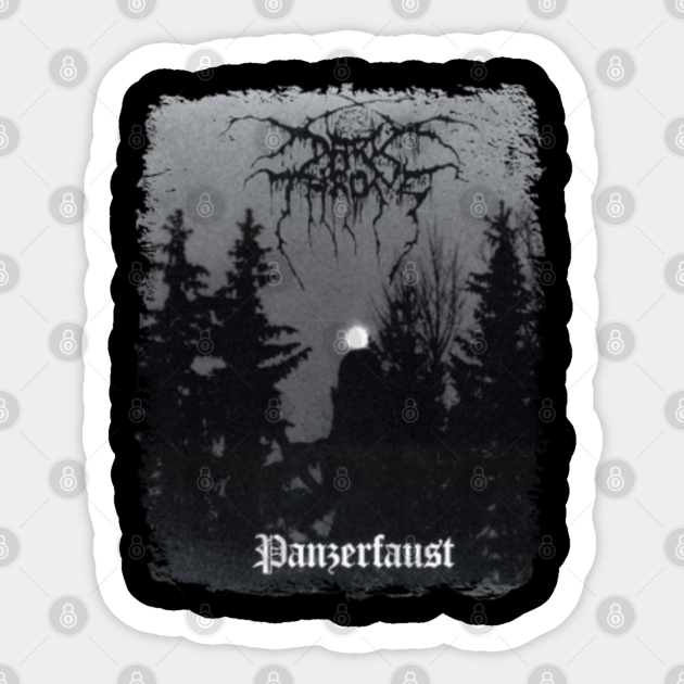 Darkthrone Panzerfaust Album Cover Darkthrone Sticker TeePublic